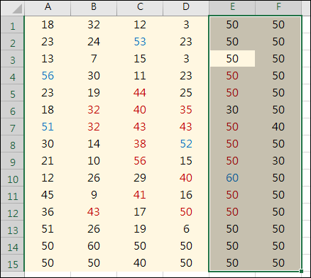 Excel-搜尋特殊的目標