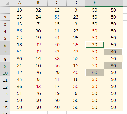 Excel-搜尋特殊的目標