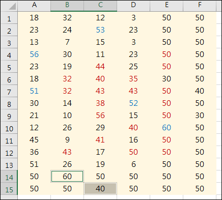 Excel-搜尋特殊的目標 Excel-搜尋特殊的目標