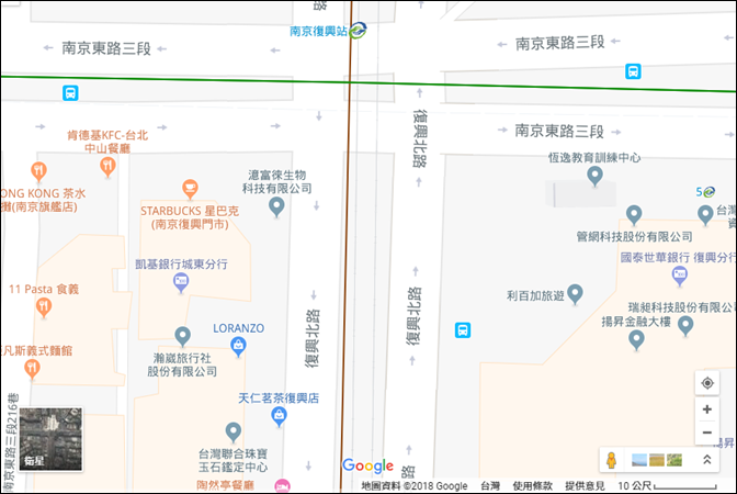 在地圖查詢地址(臺灣通用電子地圖)