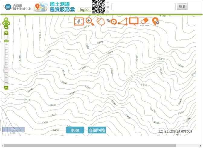 在地圖查詢地址(臺灣通用電子地圖)