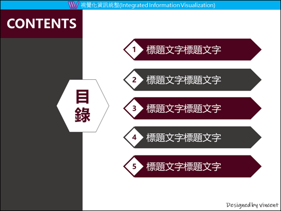 PowerPoint-各種版型練習