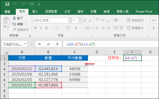 Excel-不因在第一列插入資料或是在最後一列新增資料而改變公式(INDIRECT,OFFSET,COUNT)