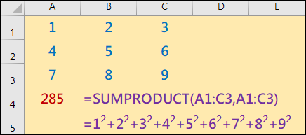 Excel-運用SUMPRODUCT函數計算個數和總和