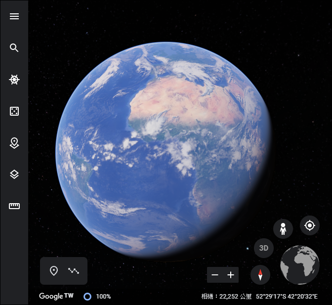 利用瀏覽器在Google地球製作和播放簡報 利用瀏覽器在Google地球製作和播放簡報