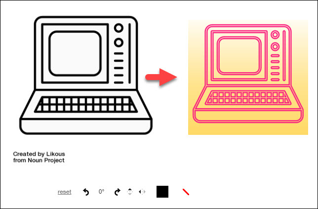 PowerPoint-下載圖示並設定前景色彩和背景色彩