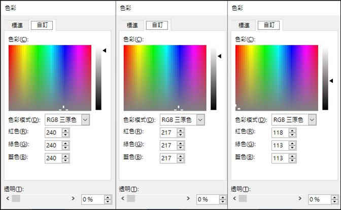 PowerPoint-利用漸層和陰影製造立體效果