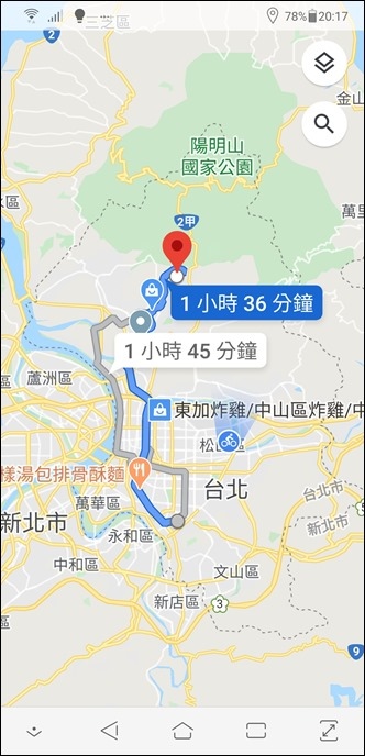 Google地圖開始提供單車路線的資訊