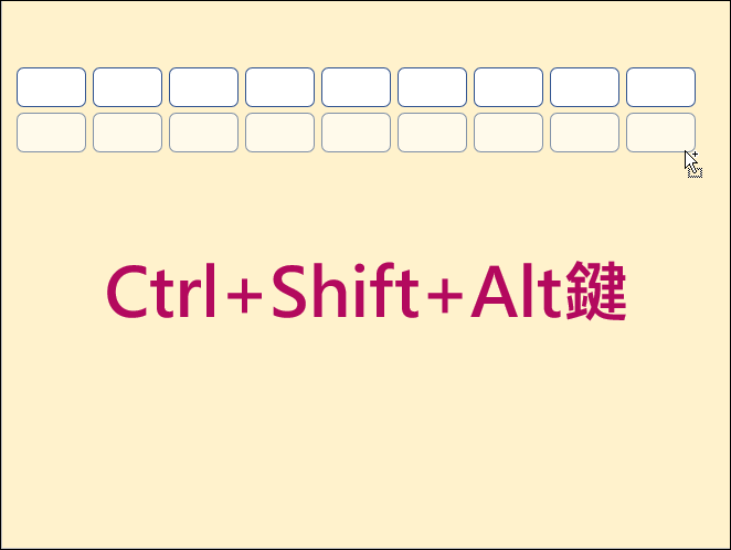 PowerPoint-善用Ctrl、Shift、Alt、F4鍵加快編輯速度