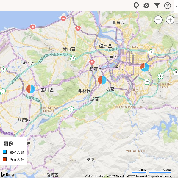 Excel-利用Bing Maps增益集建立視覺化圖表