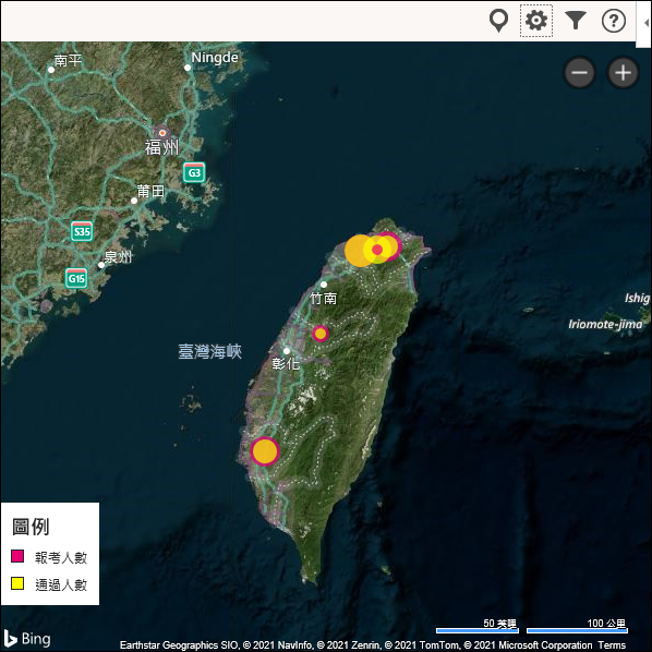 Excel-利用Bing Maps增益集建立視覺化圖表