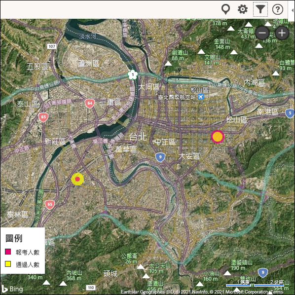 Excel-利用Bing Maps增益集建立視覺化圖表