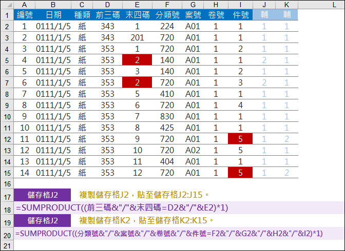 Excel-多條件格式化設定