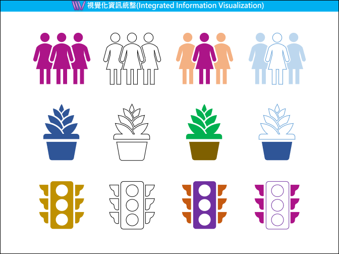 PowerPoint-讓插入的內建圖示能設定更多的變化