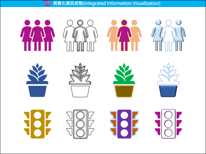 PowerPoint-讓插入的內建圖示能設定更多的變化