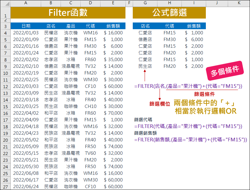 Excel-資料篩選的好幫手-FILTER 函數(2021版以上)