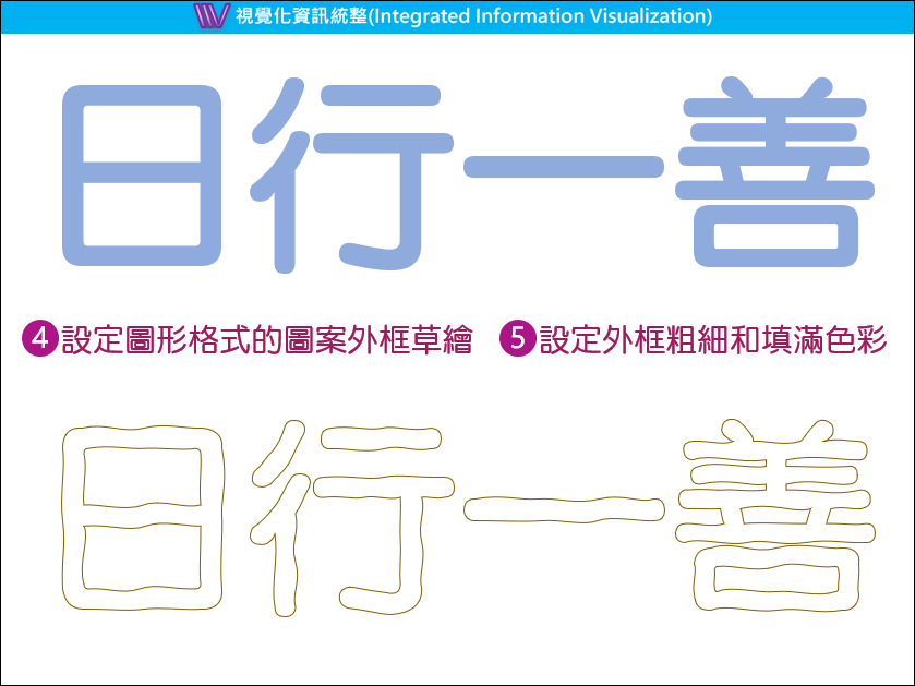 PowrPoint-設計手繪風的文字視覺化效果