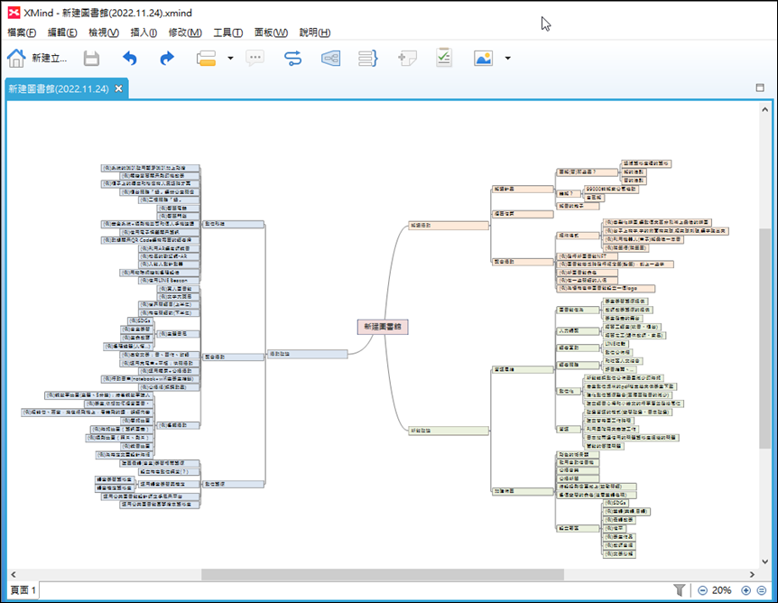 PowerPoint-將心智圖(XMind)置於簡報中並且製作動晝