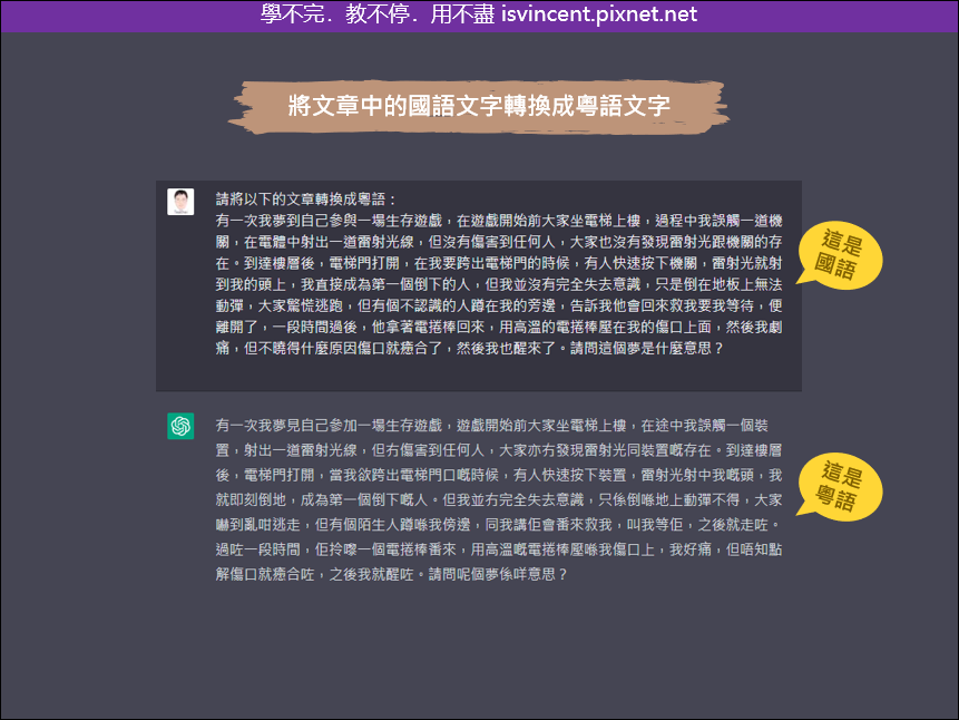 人工智慧ChatGPT活學活用實例