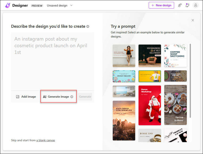 利用Microsoft Designer結合AI產生圖片和設計海報 @ 學不完.教不停.用不盡 :: 痞客邦 ::