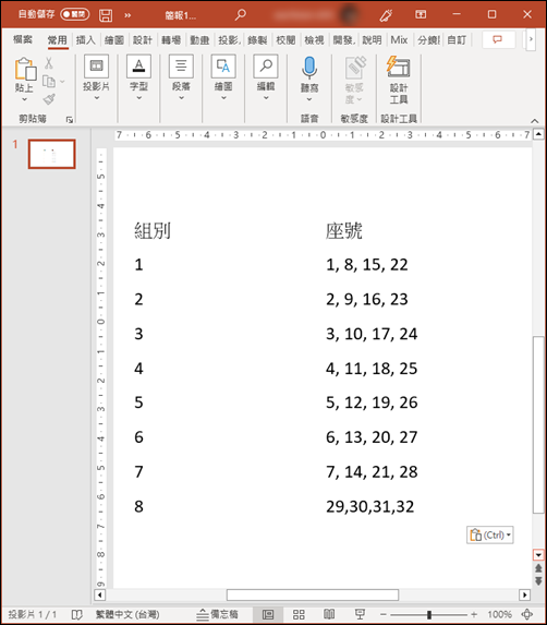 在 Bing Chat 和 ChatGPT 產生答案時以表格呈現，可以複製後直接在其他應用程式中貼為表格