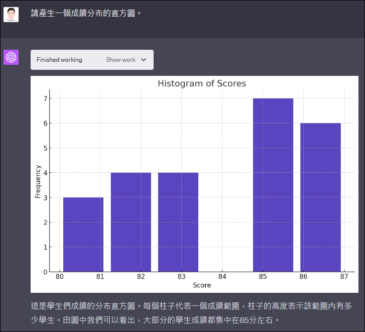 Excel-ChatGPT PLUS用戶可以利用Code interpreter功能處理試算表的各種問題