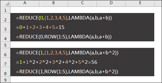 Excel:REDUCE、MAP、SCAN、LAMBDA函數綜合運用初體驗