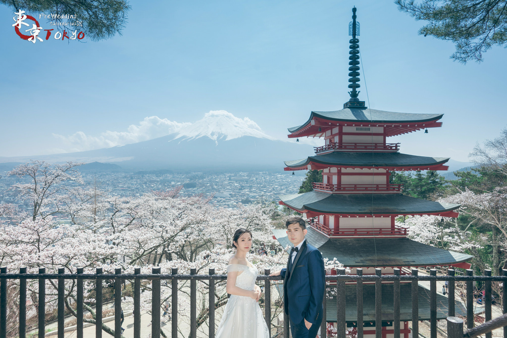 日本婚紗 京都 東京 富士山 海外婚紗 49800元起