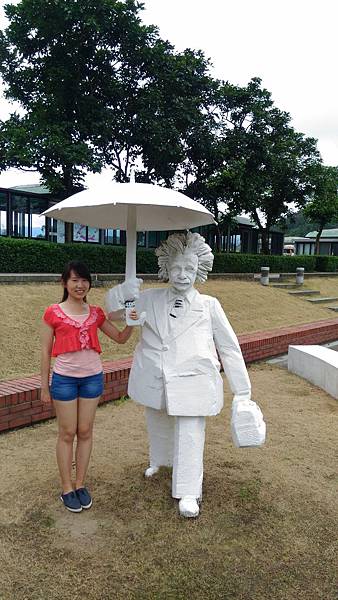 我和愛因斯坦同撐一把傘！
