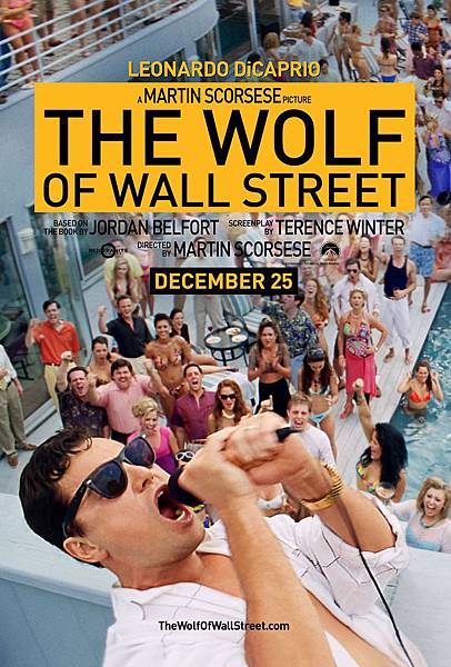 The wolf of wall street-poster