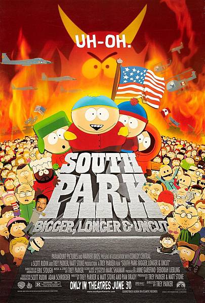 South Park Bigger, Longer & Uncut - poster