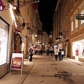 3/5 Salzburg Griesgasse 街道夜景