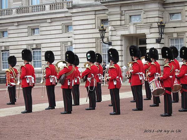 London 白金漢宮衛兵交接儀式