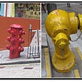 消防栓都不同形狀跟顏色