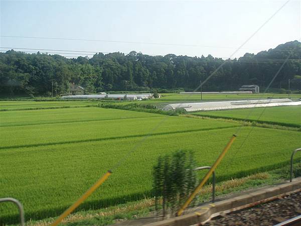 回程SKYLINER上＜......田園風景