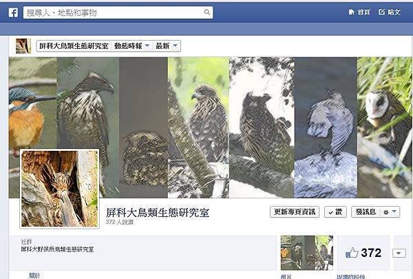 屏科大鳥類室FB 屏科大鳥類室FB