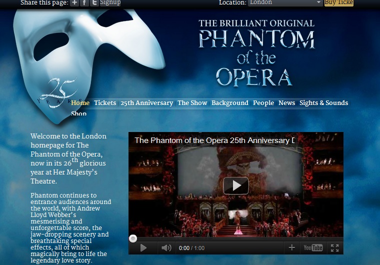 25th Anniversary THE PHANTOM OF THE OPERA at THE ROYAL ALBERT HALL