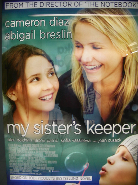 My sister's keeper Ads My sister's keeper Ads