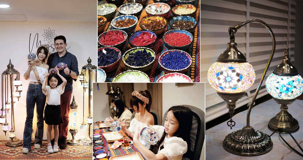 mosaic art 土耳其馬賽克燈DIY mosaic art 土耳其馬賽克燈DIY