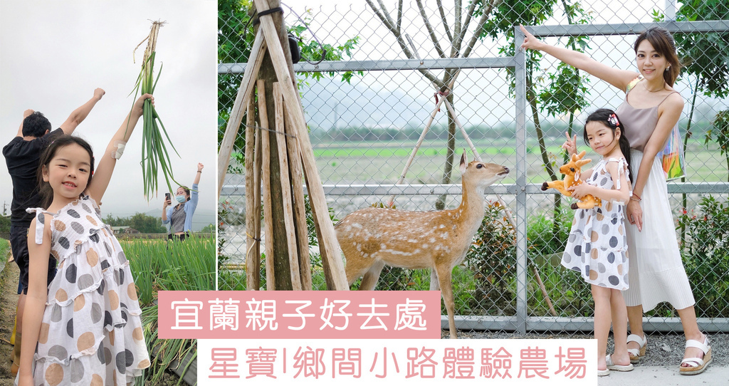 宜蘭三星親子農場 星寶l鄉間小路 餵鹿 蔥油餅 宜蘭三星親子農場 星寶l鄉間小路 餵鹿 蔥油餅