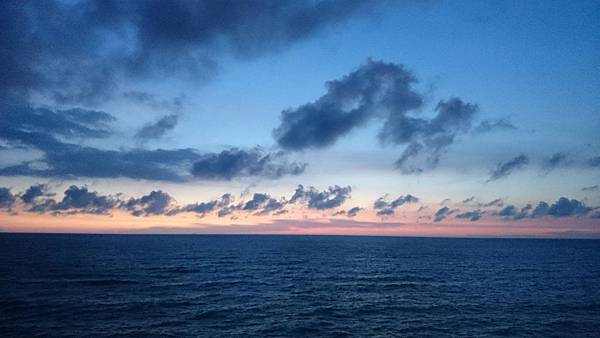 〈鹿港〉海濱夕陽 