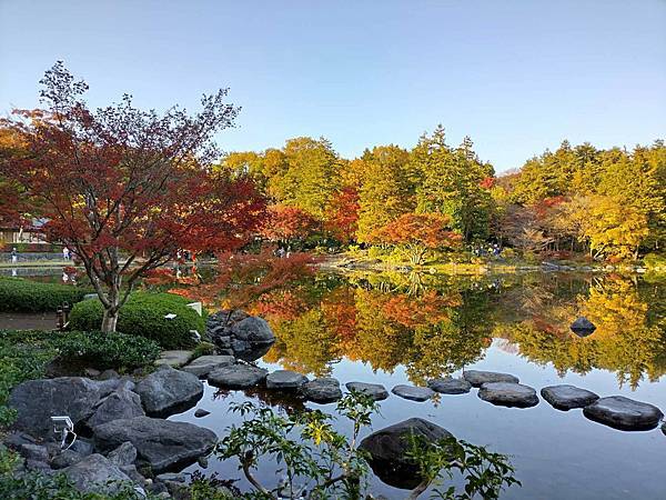 秋色獵人東京旅：日本庭園