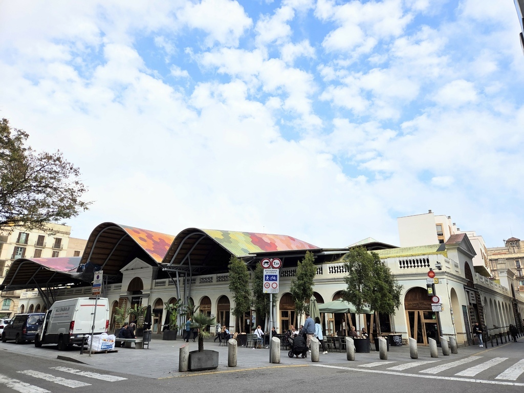 【西班牙大城小鎮藝術13天】00_飛巴塞隆納_聖卡特琳娜市場