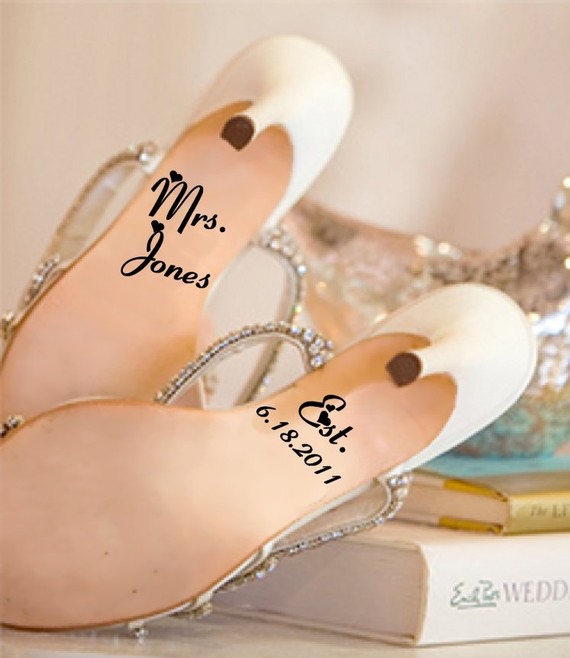 wedding-shoe-decals