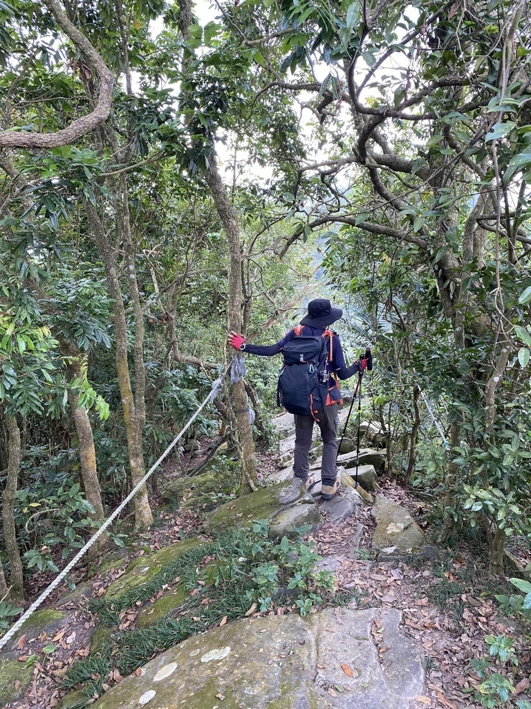 【台南南化】烏山南段:石松子山-紫竹寺-王爺崙山稜線來回