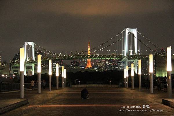 台場彩虹橋夜景 (74)