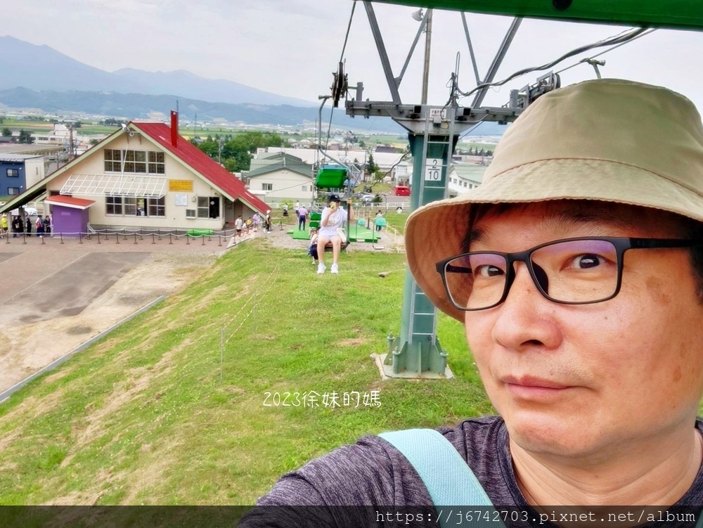 2023.7.10北海道北星山薰衣草園~坐登山吊椅賞薰衣草花