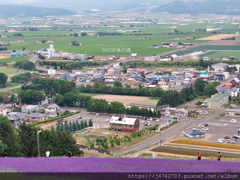 2023.7.10北海道北星山薰衣草園~坐登山吊椅賞薰衣草花