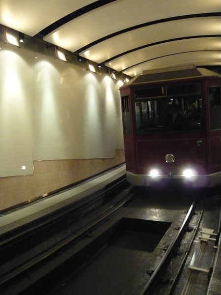 纜車進站