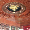 圓山飯店的天花板.JPG